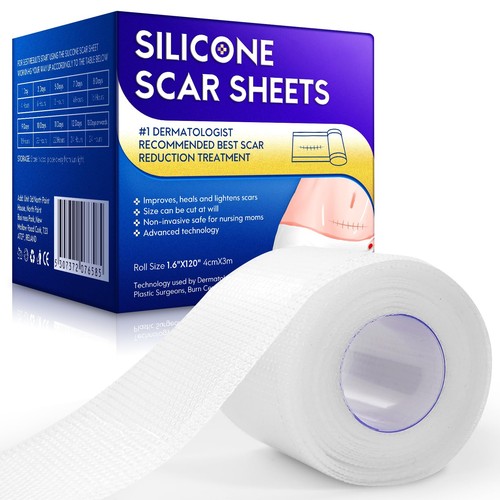 Silicone scar sheets x - sheets, (1.6”