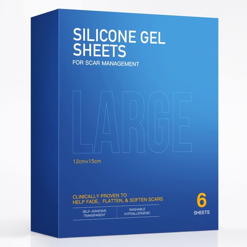 Pack large sizes silicone - large,