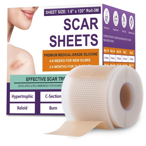 Silicone scar sheets medical - silicone,