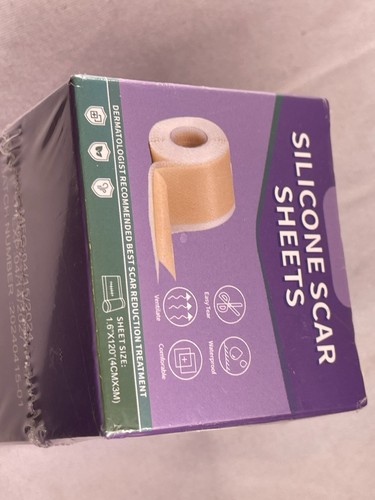 Silicone scar sheets x - scar, sheets,(1.6"