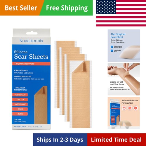 Silicone scar sheets for - silicone,