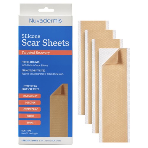 Nuvadermis silicone scar - silicone,