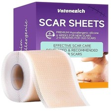 Silicone Scar Sheets,(1.6"