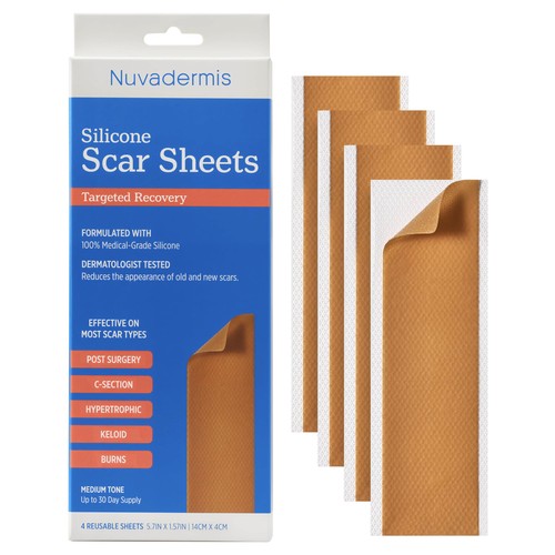 Nuvadermis silicone scar - silicone,
