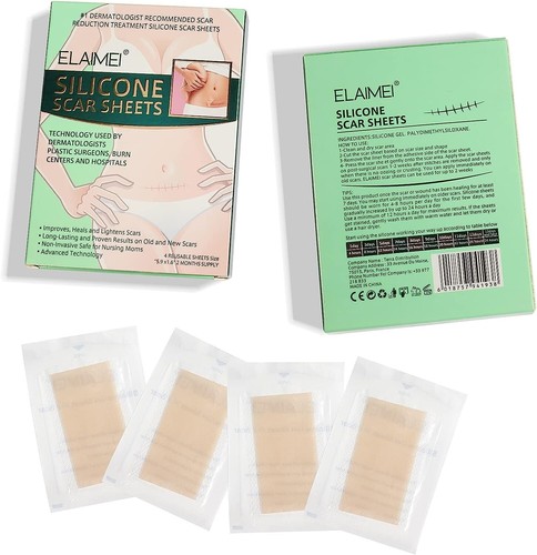 Silicone scar removal sheets - scar,