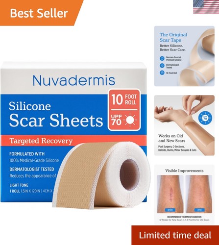 Silicone scar sheets for - scar,