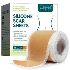 Silicone Scar Sheets 1.8" x