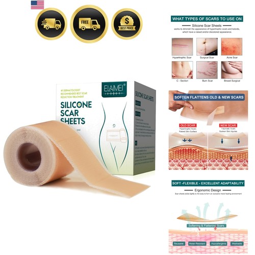 Silicone scar sheets x - sheets, 1.6”