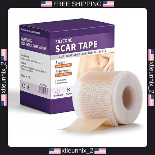 Silicone scar sheet roll 6 - silicone,
