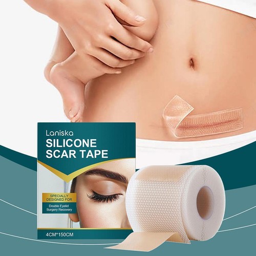 Silicone scar - +-><silicone,